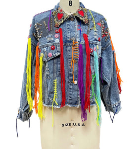 Patch Denim Jacket