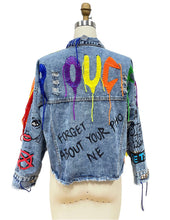Load image into Gallery viewer, Patch Denim Jacket
