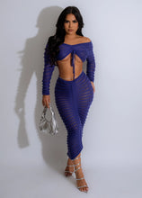 Load image into Gallery viewer, Sexy Knitted Set Purple