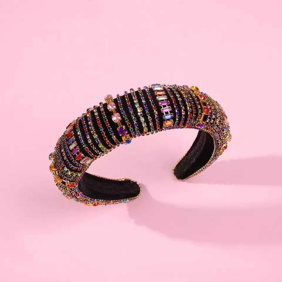 MultiColored Gem HeadBand