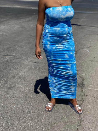 Clouds Bodycon Dress