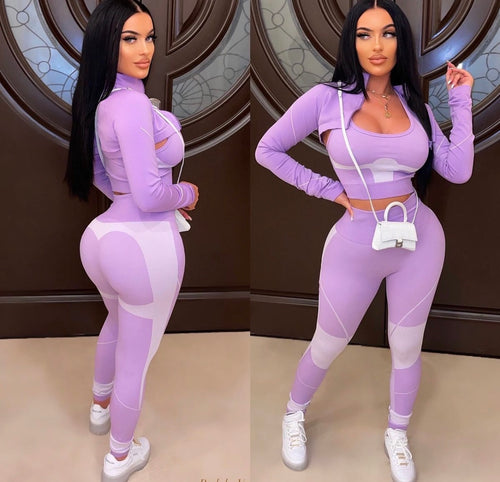 LAVENDER SEAMLESS SET