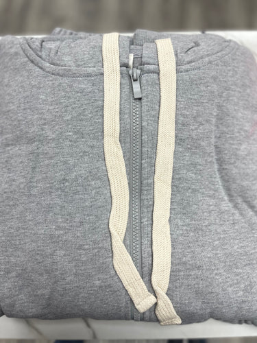 “Sol” Jogger Set Plus Size(Gray)