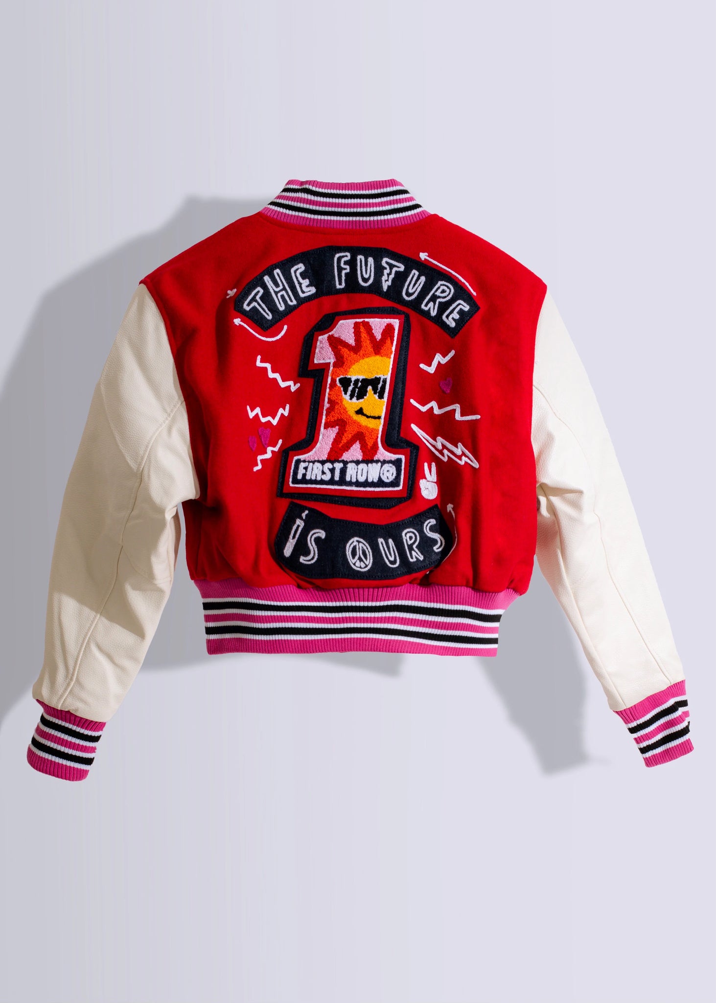 First Row The Future Is Ours Varsity Jacket