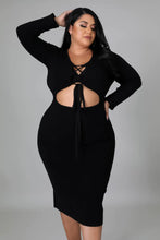 Load image into Gallery viewer, Sweat Me Sweater Dress