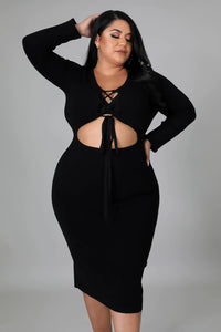 Sweat Me Sweater Dress
