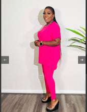 Load image into Gallery viewer, Butter Soft Lounge Set(Fushia)