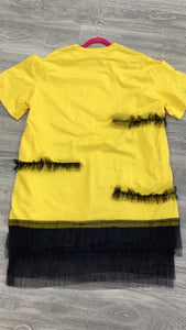 Yellow Shirt Dress