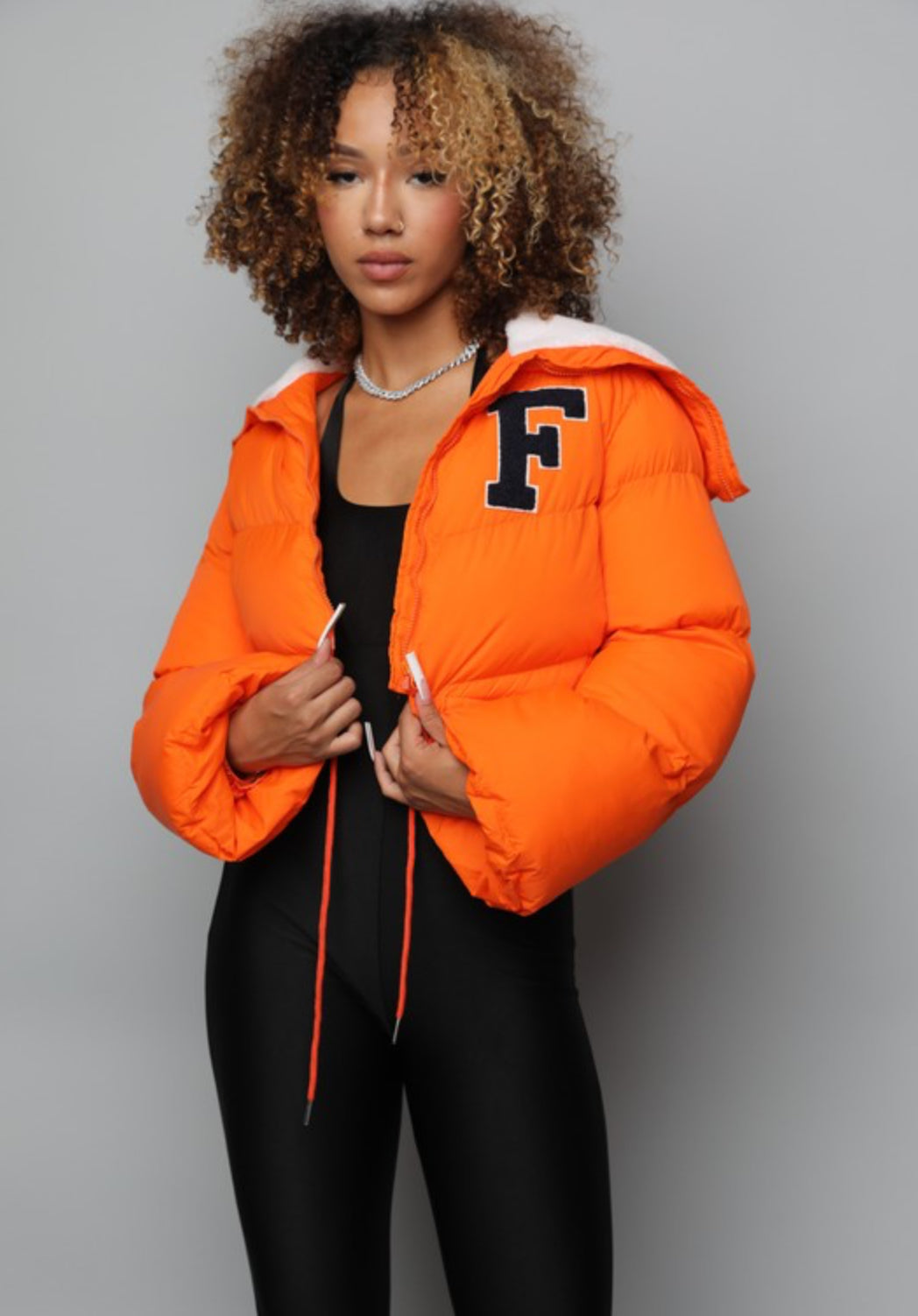 Crop Puffer Jacket