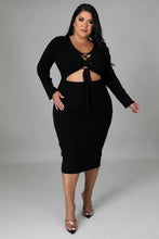 Load image into Gallery viewer, Sweat Me Sweater Dress