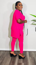 Load image into Gallery viewer, Butter Soft Lounge Set(Fushia)