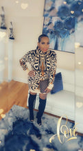 Load image into Gallery viewer, CHEETAH PRINT HIGH NECK DRESS