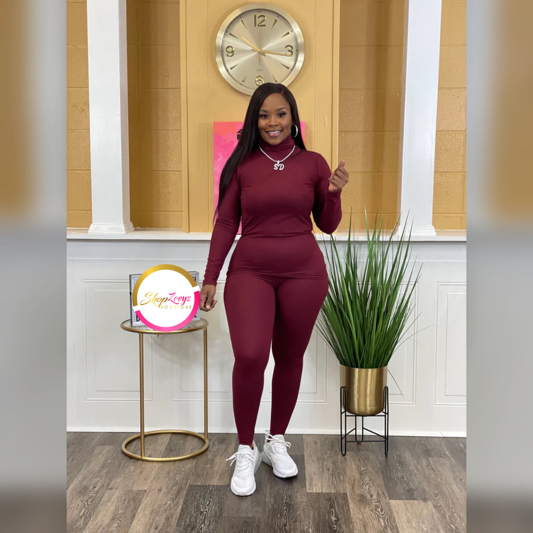 Essential Set(Dark Burgundy)