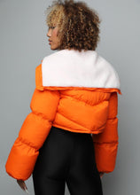 Load image into Gallery viewer, Crop Puffer Jacket