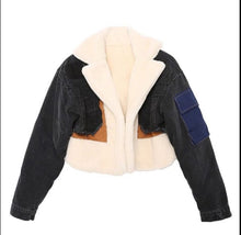 Load image into Gallery viewer, PatchWork Denim Jacket